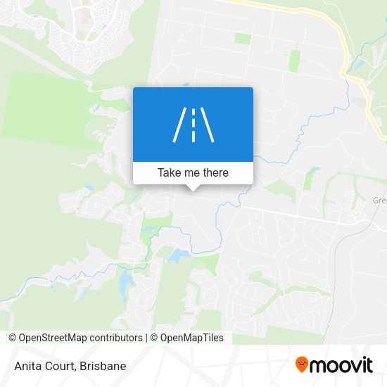 Anita Court map