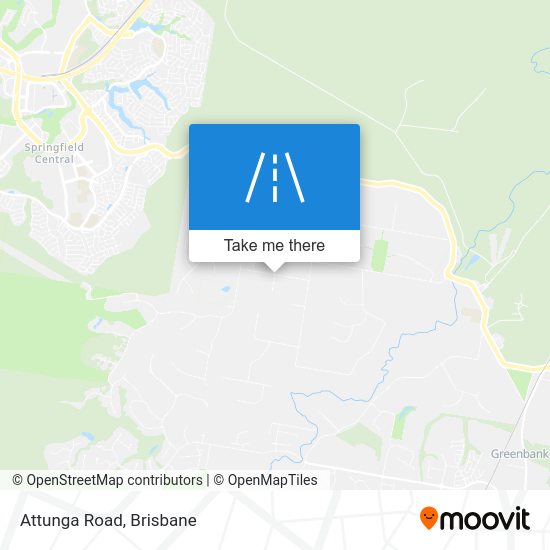 How to get to Attunga Road, Greenbank by train or bus?
