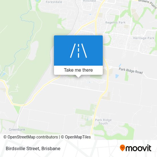 Birdsville Street map