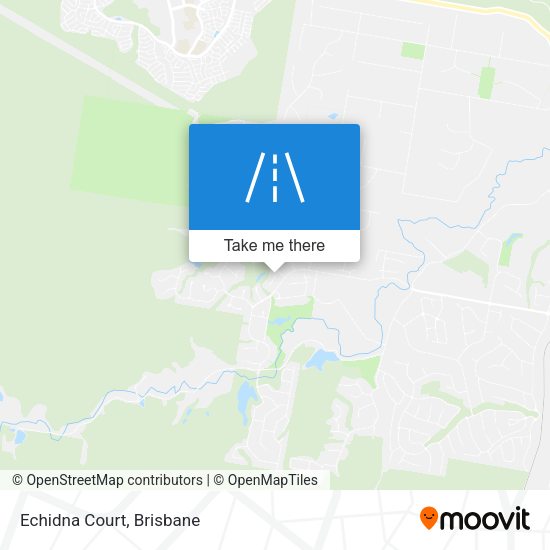 Echidna Court map