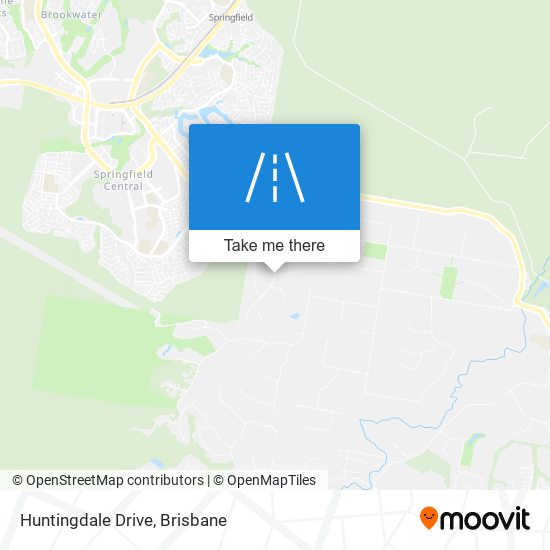 Huntingdale Drive map