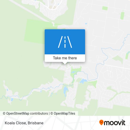 Koala Close map