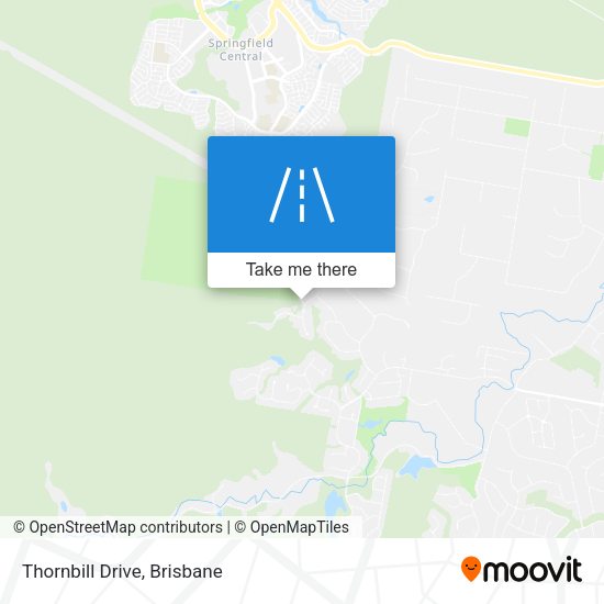 Thornbill Drive map
