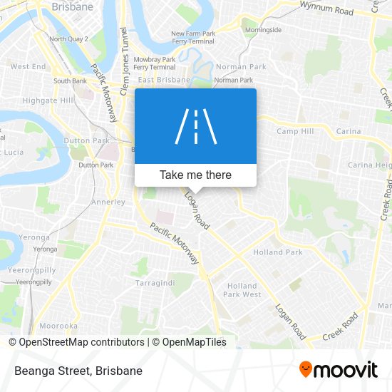 Beanga Street map