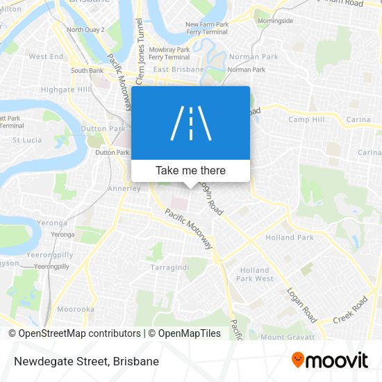 Newdegate Street map