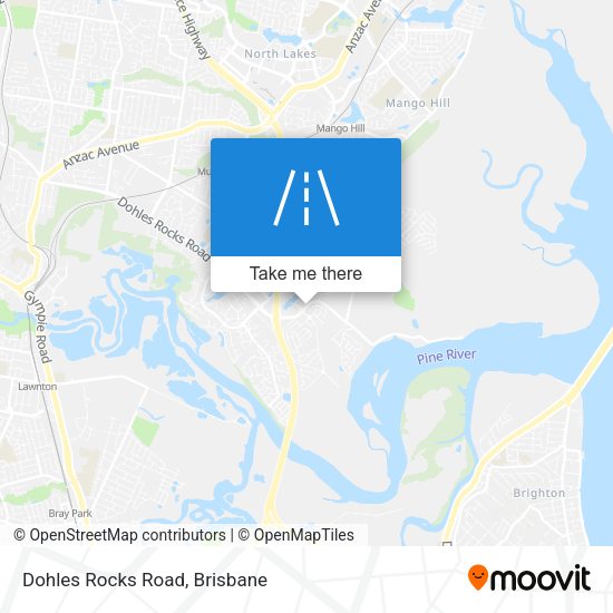 Dohles Rocks Road map