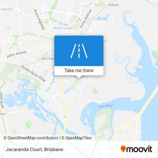 Jacaranda Court map
