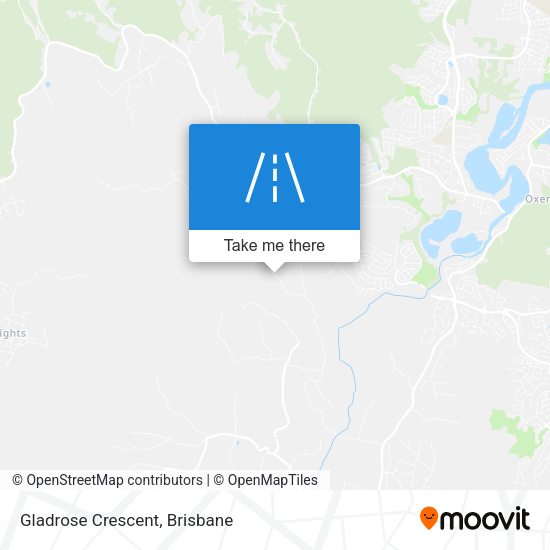 Gladrose Crescent map