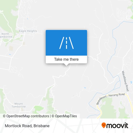 Mortlock Road map
