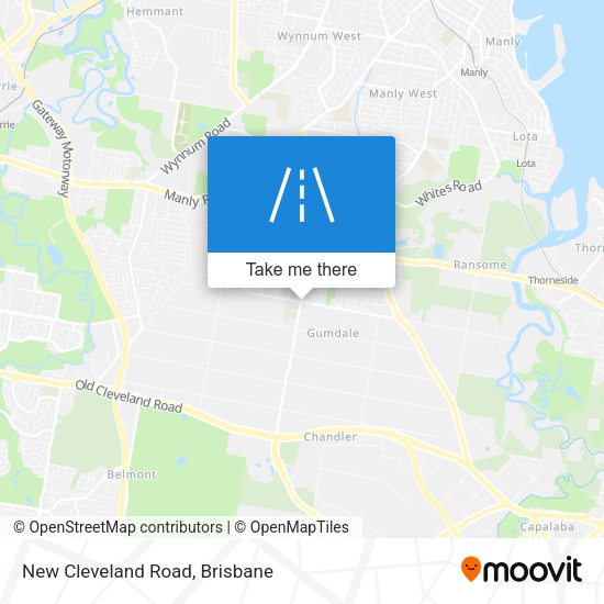 New Cleveland Road map