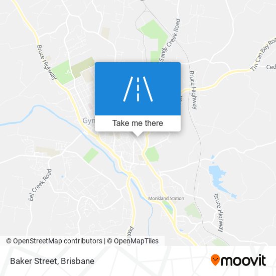 Baker Street map