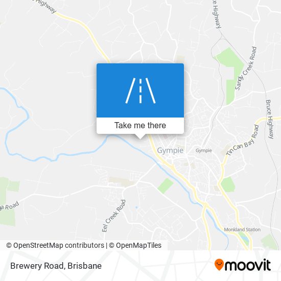 Brewery Road map