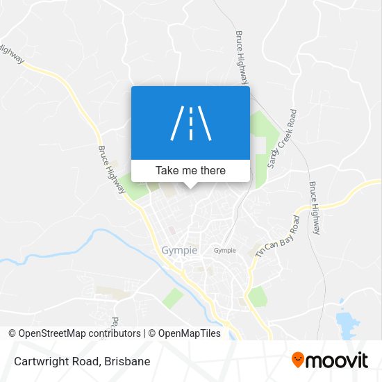 Cartwright Road map