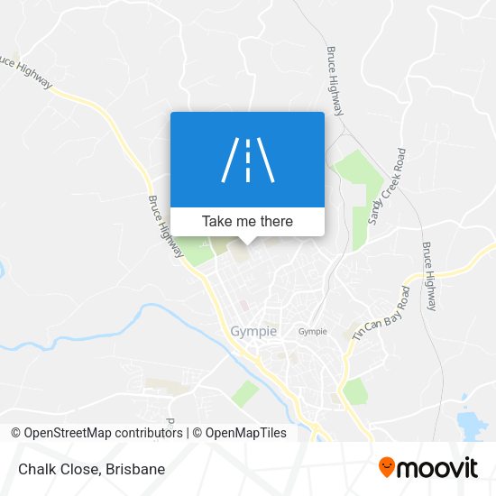 Chalk Close map
