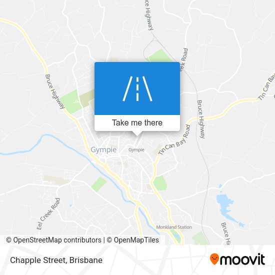 Chapple Street map