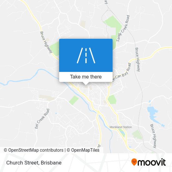 Church Street map
