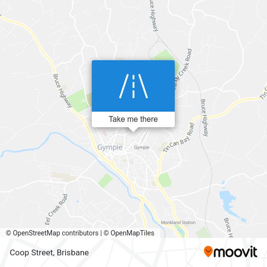 Coop Street map