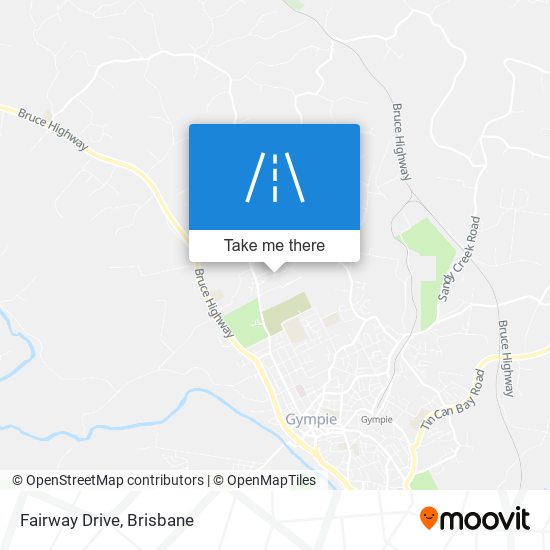 Fairway Drive map