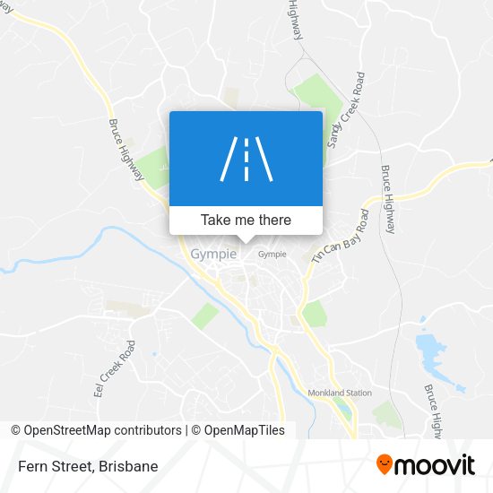 Fern Street map