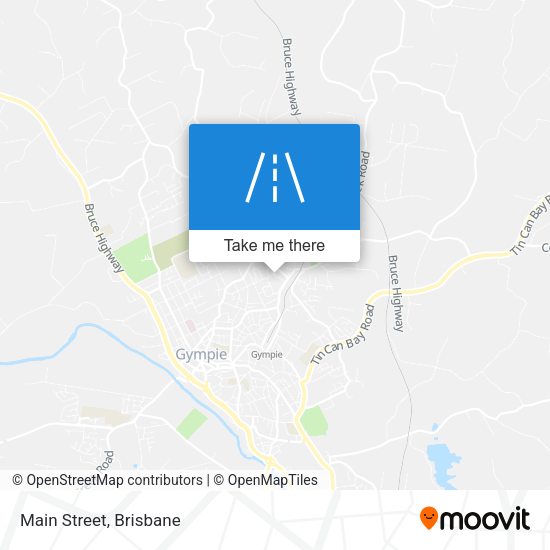 Main Street map