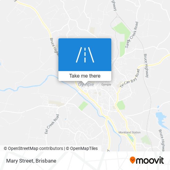 Mary Street map
