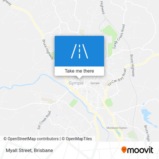 Myall Street map
