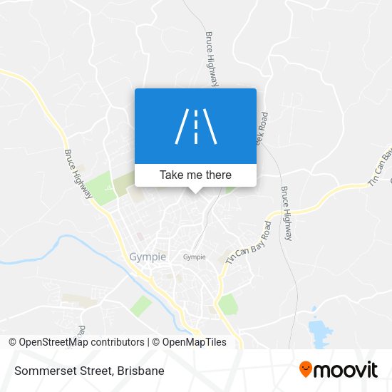 Sommerset Street map