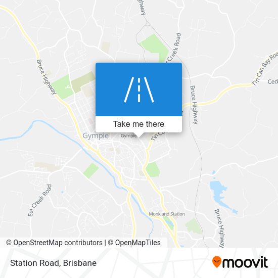 Station Road map