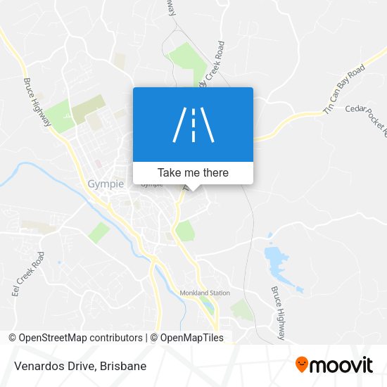 Venardos Drive map