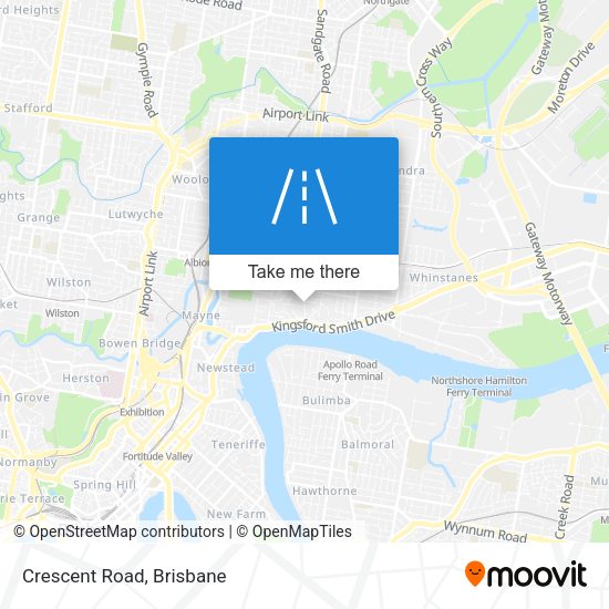 Crescent Road map
