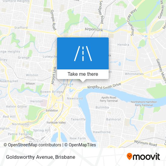 Goldsworthy Avenue map