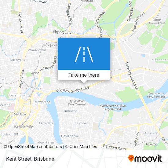 Kent Street map