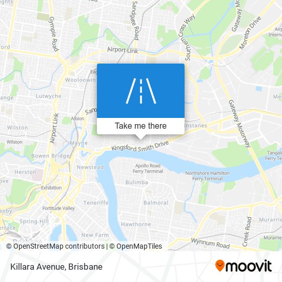 Killara Avenue map