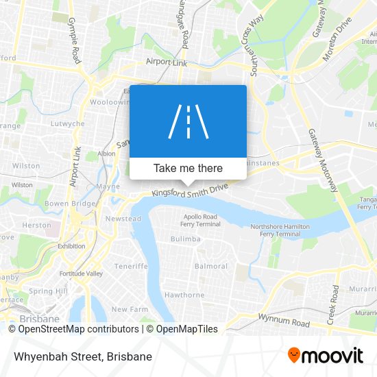 Whyenbah Street map