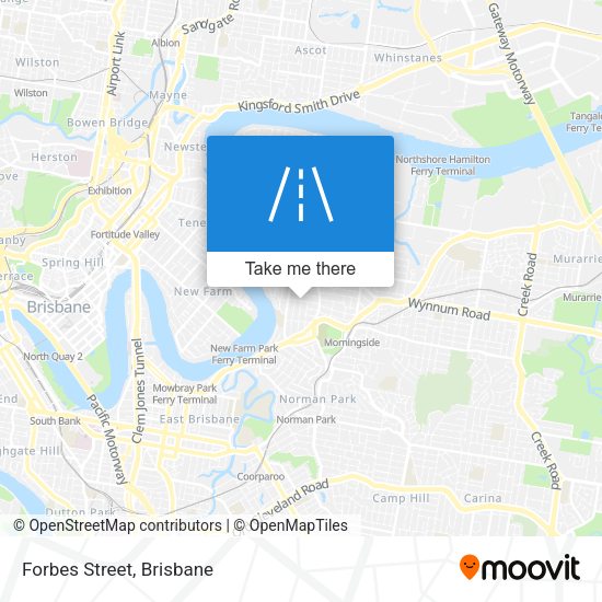 Forbes Street map