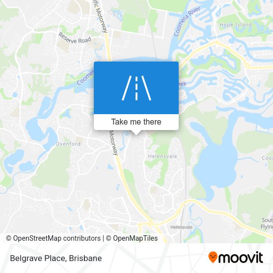 Belgrave Place map