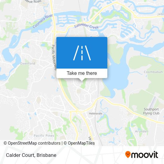Calder Court map