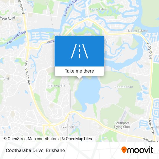 Cootharaba Drive map