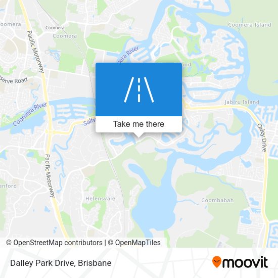 Dalley Park Drive map