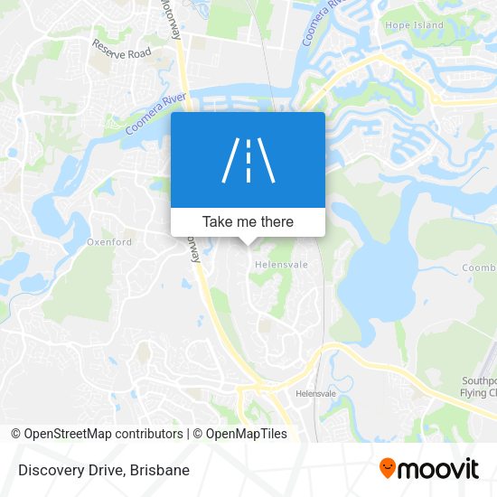 Discovery Drive map