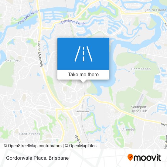 Gordonvale Place map