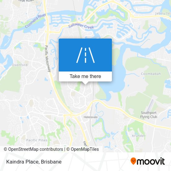 Kaindra Place map