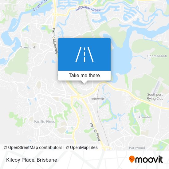 Kilcoy Place map