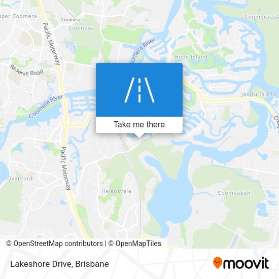 Lakeshore Drive map