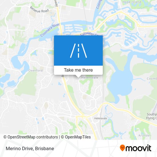 Merino Drive map