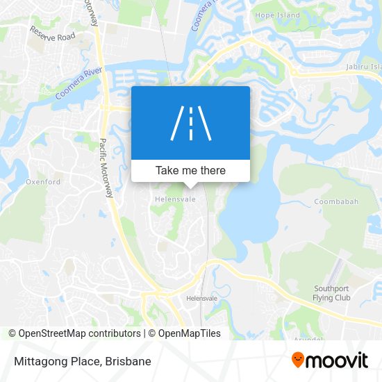 Mittagong Place map
