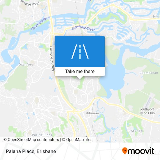 Palana Place map