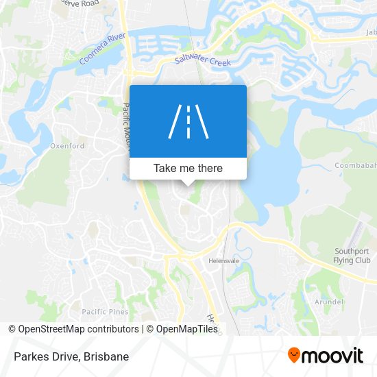 Parkes Drive map