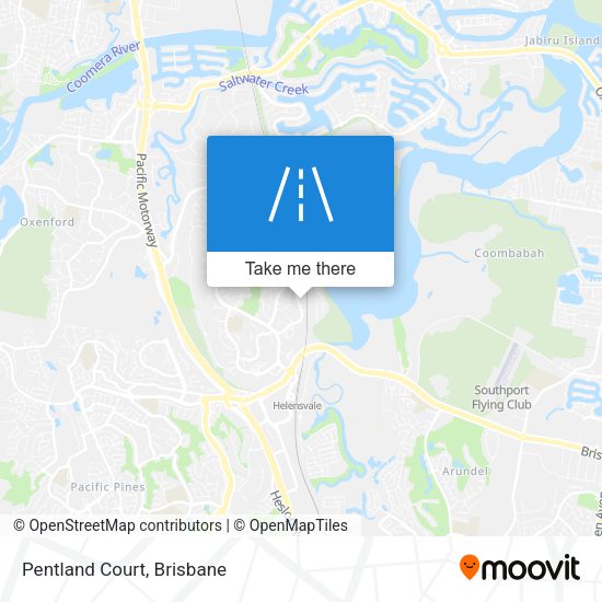 Pentland Court map