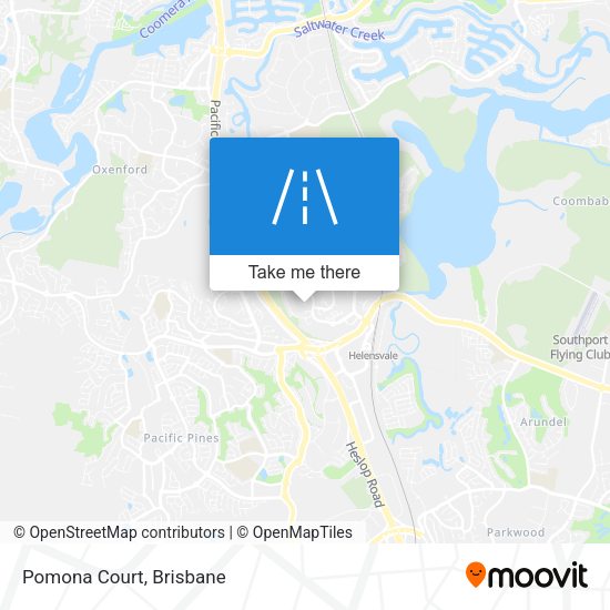 Pomona Court map